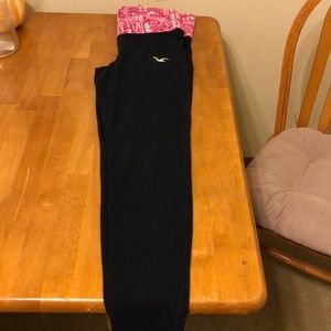 Navy Blue Skinny Yoga Pants